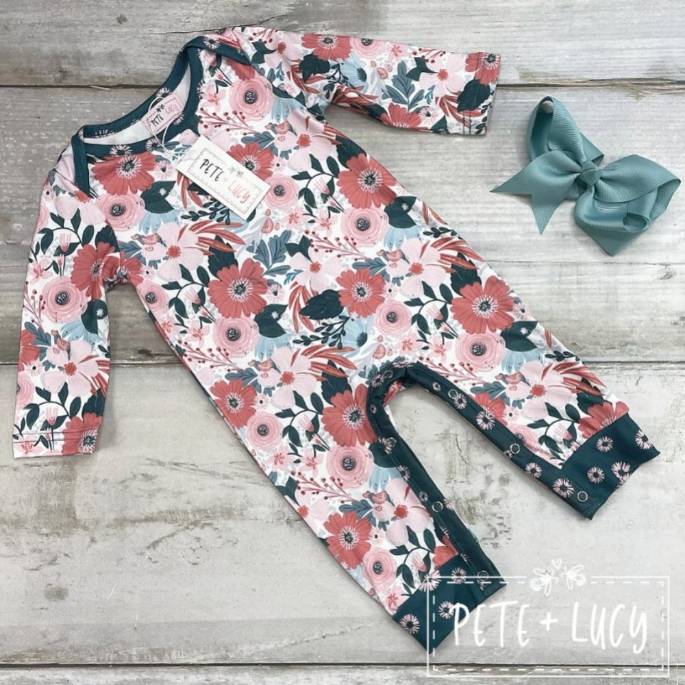 Pete + Lucy Floral Romper